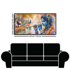 Krishna Wall Paintings by Creative Decor