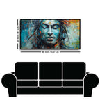 Abstract Figures in Motion: Wall Paintings by Creative Decor