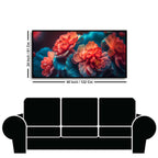 Modern Flower Wall Painting for Living Room