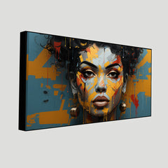 Abstract Figures in Motion: Wall Paintings by Creative Decor