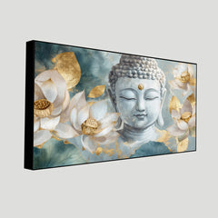 Serenity of Lord Buddha Wall Paintings by Creative Decor