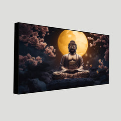 Serenity of Lord Buddha Wall Paintings by Creative Decor