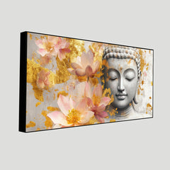 Serenity of Lord Buddha Wall Paintings by Creative Decor