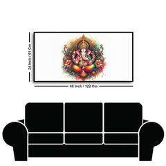 Lord Ganesha Spiritual Wall Painting | Perfect Home Decor by Creative Decor