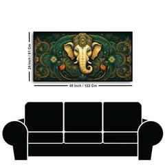 A Ganesha Painting to Inspire Serenity in Your Home and Office | Divine Calm