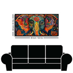 Lord Ganesha Wall Art | Enhance Your Space with Creative Deco