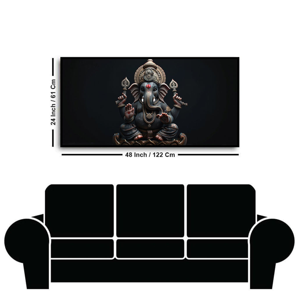 Lord Ganesha Spiritual Wall Art | Uplift Your Decor with Creative Decor