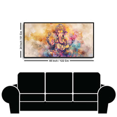 Lord Ganesha Wall Painting | Tranquil Home Decor by Creative Decor