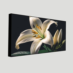 Stunning Flower-Themed Wall Painting | Artistic Canvas Décor for Vibrant Interiors