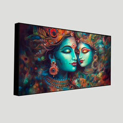 Serene Radha Krishna Painting | Add Tranquility to Your Home by Creative Decor