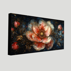 Premium Flower Wall Art | Canvas Painting for Home