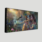 Radha Krishna Wall Painting | Tranquil Home Decor by Creative Decor