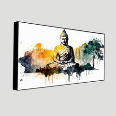 Gautam Buddha Wall Painting | Spiritual Decor by Creative Decor