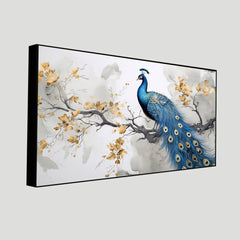 Peacock Spiritual Wall Painting | Perfect Home Decor by Creative Decor