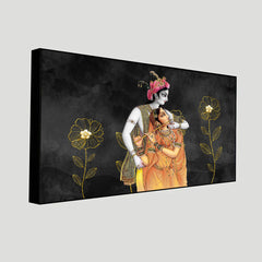 Creative Decor Radha Krishna Art | Tranquil Wall Paintings to Uplift Your Space