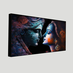 Radha Krishna Spiritual Wall Painting | Perfect Home Decor by Creative Decor