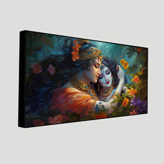 Radha Krishna Painting for Wall | Artistic Symbol of Love & Devotion