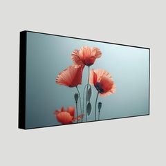 Artistic Flower Canvas Painting | Add Color to Walls