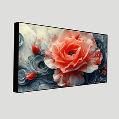 Modern Flower Wall Painting for Living Room