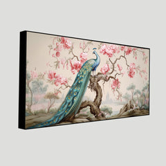 Peacock Canvas Wall Art | Bring Peace Home with Creative Decor