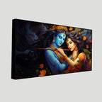 Radha Krishna Tranquil Wall Painting | Elevate Your Interior by Creative Decor