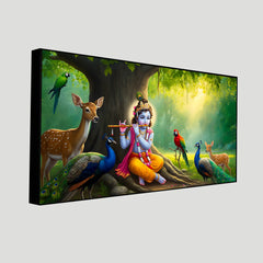 Radha Krishna Wall Art | Premium Spiritual Paintings by Creative Decor