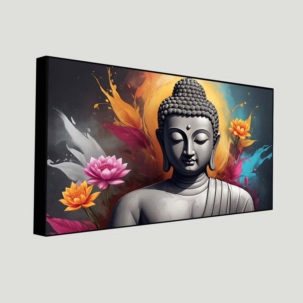 Buddha Wall Art for Home | Spiritual Paintings by Creative Decor | Peaceful Presence