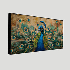 Peacock Wall Art for Home | Spiritual Paintings by Creative Decor