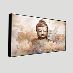 Zen-Inspired Gautam Buddha Painting | Spiritual Decor by Creative Decor