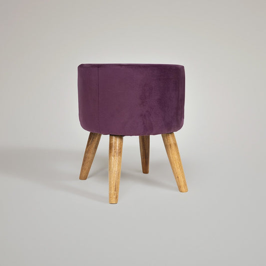 velvet Ottoman / Pouffy