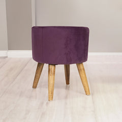 velvet Ottoman / Pouffy