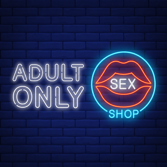 Vibrant Neon Lights for Sex Toy Shop - Enhance Ambiance and Attraction